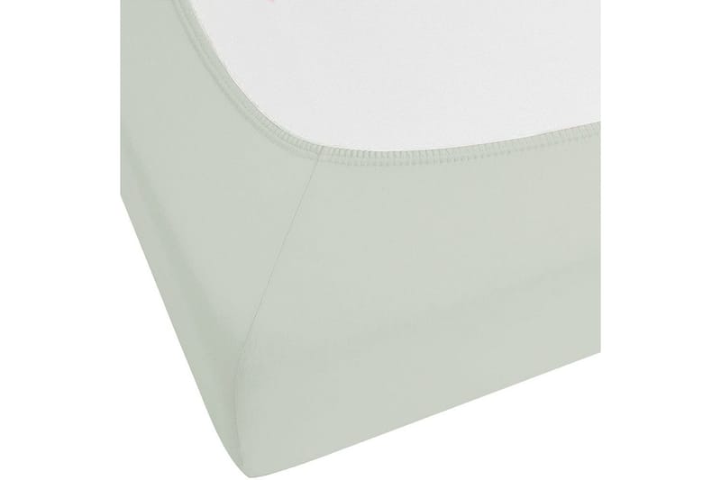 Udlagen Janbu Lys grøn, 140x200 cm - Lys grøn, 140x200 cm - Tekstiler - Sengetøj - Lagen - Faconsyet lagen