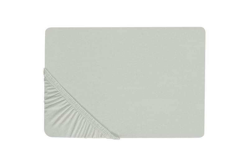 Udlagen Janbu Lys grøn, 200x200 cm - Lys grøn, 200x200 cm - Tekstiler - Sengetøj - Lagen - Faconsyet lagen