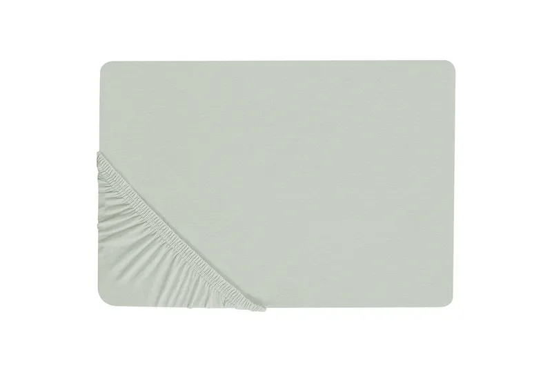 Udlagen Janbu Lys grøn, 90x200 cm - Lys grøn, 90x200 cm - Tekstiler - Sengetøj - Lagen - Faconsyet lagen