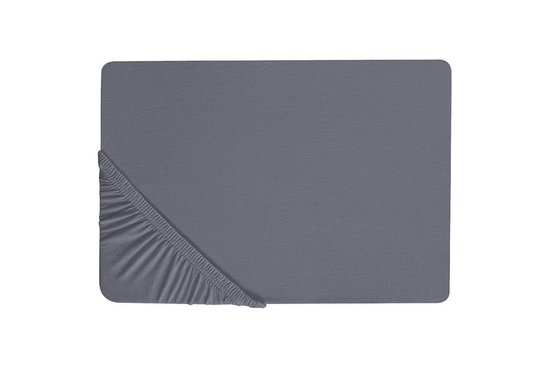 Udlagen Janbu Mørkegrå, 140x200 cm - Mørkegrå, 140x200 cm - Tekstiler - Sengetøj - Lagen - Faconsyet lagen