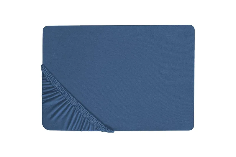 Udlagen Janbu Marineblå, 140x200 cm - Marineblå, 140x200 cm - Tekstiler - Børnetekstiler - Sengetøj til børn - Tremmeseng sengetøj - Lagen tremmeseng