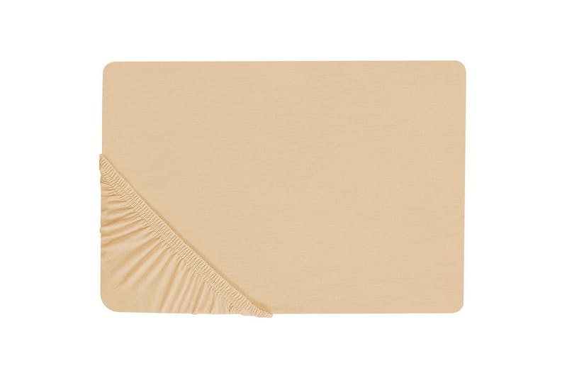 Udlagen Janbu Sandbeige, 160x200 cm - Sandbeige, 160x200 cm - Tekstiler - Sengetøj - Lagen - Faconsyet lagen