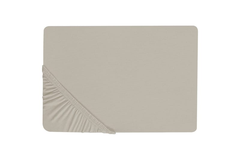 Udlagen Janbu Taupe, 160x200 cm - Taupe, 160x200 cm - Tekstiler - Sengetøj - Lagen - Faconsyet lagen