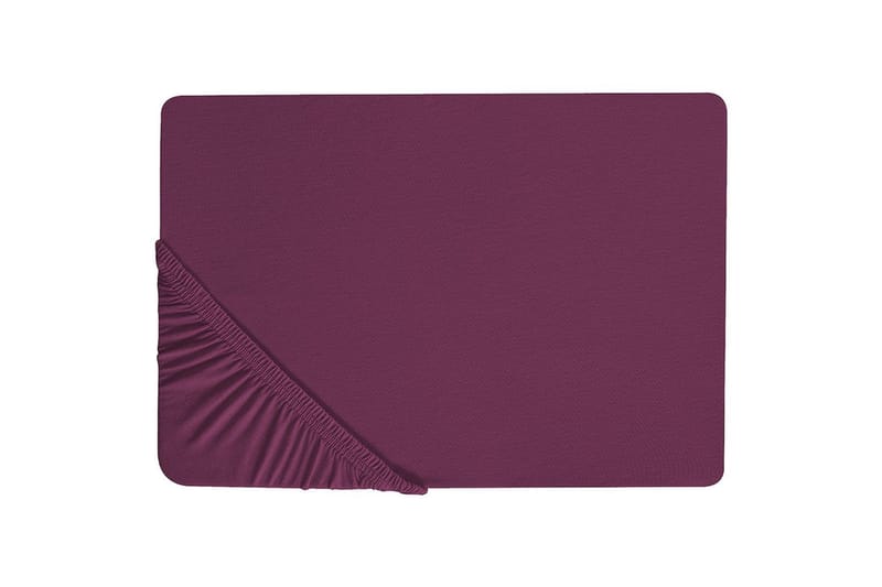 Udlagen Janbu Vinrød, 200x200 cm - Vinrød, 200x200 cm - Tekstiler - Børnetekstiler - Sengetøj til børn - Tremmeseng sengetøj - Lagen tremmeseng