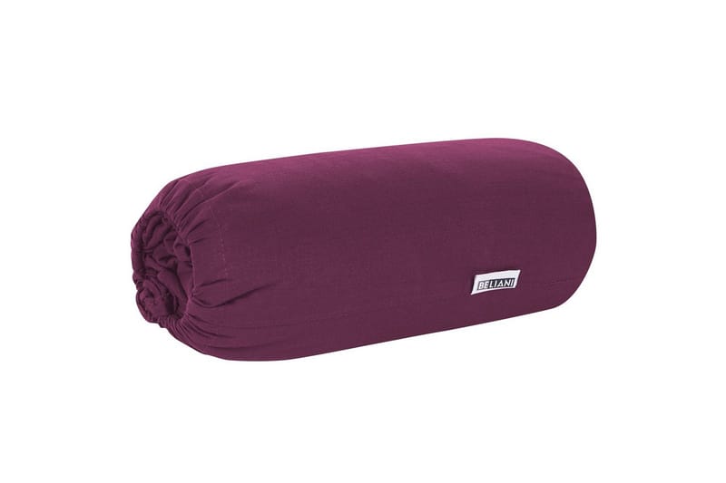 Udlagen Janbu Vinrød, 200x200 cm - Vinrød, 200x200 cm - Tekstiler - Børnetekstiler - Sengetøj til børn - Tremmeseng sengetøj - Lagen tremmeseng