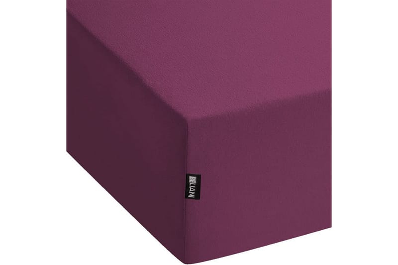 Udlagen Janbu Vinrød, 90x200 cm - Vinrød, 90x200 cm - Tekstiler - Sengetøj - Lagen - Faconsyet lagen
