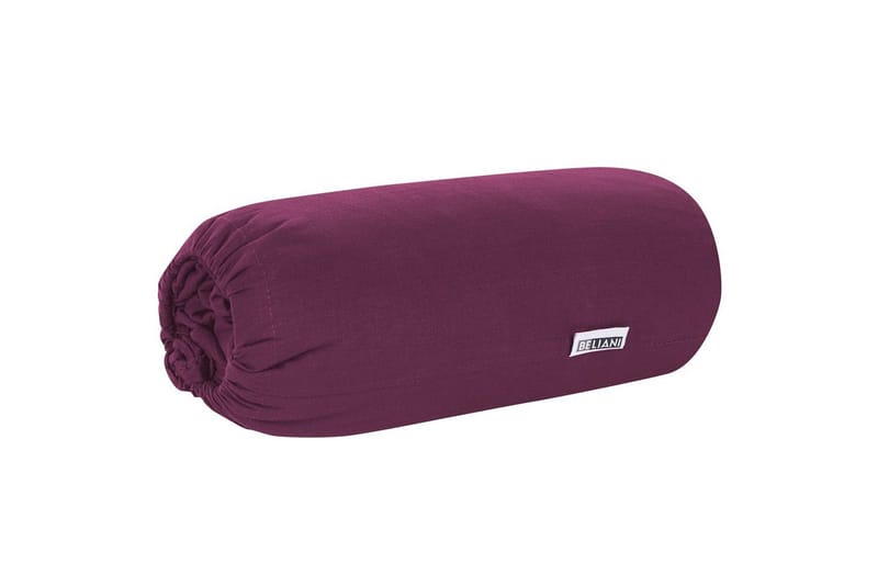 Udlagen Janbu Vinrød, 90x200 cm - Vinrød, 90x200 cm - Tekstiler - Børnetekstiler - Sengetøj til børn - Tremmeseng sengetøj - Lagen tremmeseng