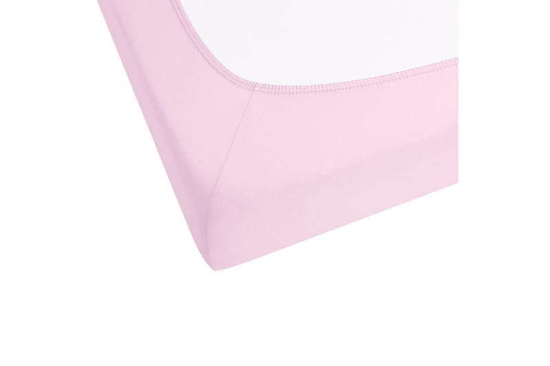 Udlagen Janbu Pastelrosa, 90x200 cm - Pastelrosa, 90x200 cm - Tekstiler - Sengetøj - Lagen - Faconsyet lagen