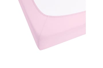 Udlagen Janbu Pastelrosa, 200x200 cm - Pastelrosa, 200x200 cm - Tekstiler - Sengetøj - Lagen - Faconsyet lagen