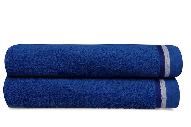 Ashburton Håndklæde 2-pak - Blå - Håndklæder