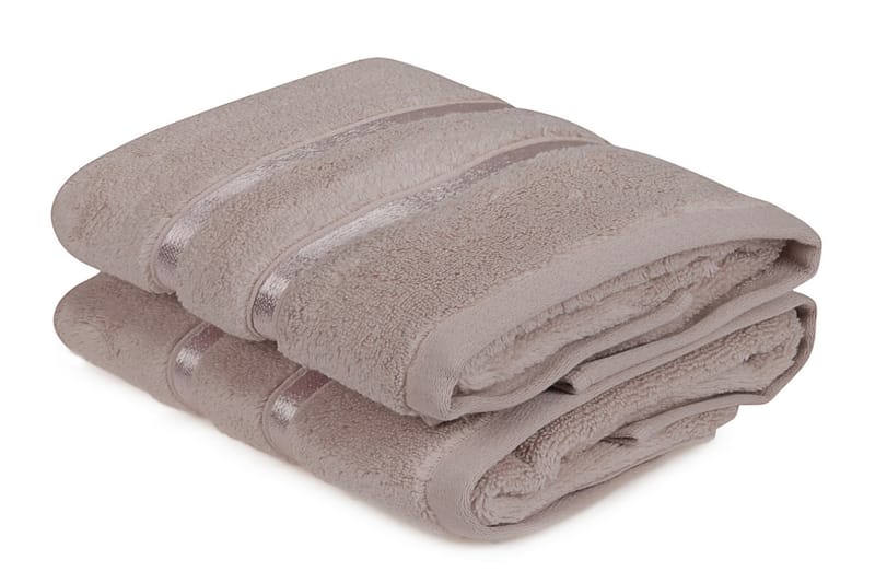 Ashburton Håndklæde 2-pak - Lyselila - Håndklæder