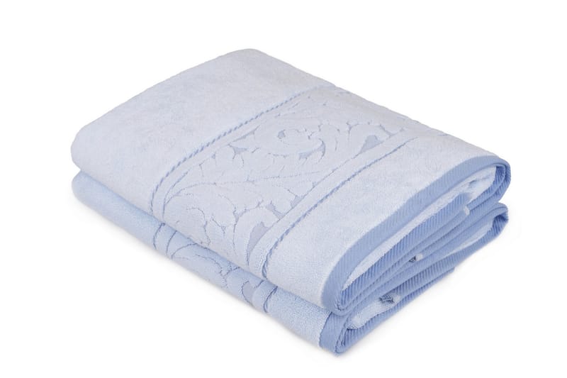 Ashburton Badehåndklæde 2-pak - Blå - Strandhåndklæde & strandlagen - Badehåndklæder