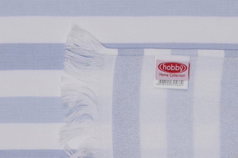 Ashburton Strandhåndklæde 2-pak - Blå/Hvid - Badehåndklæder - Strandhåndklæde & strandlagen