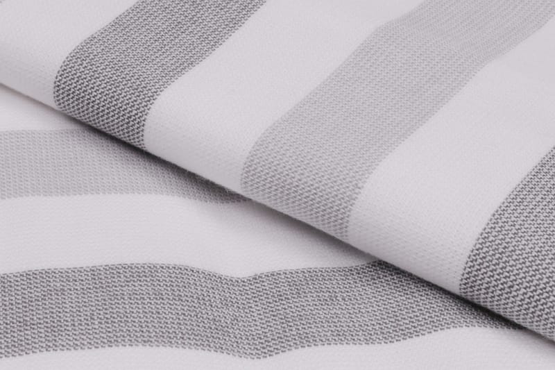 Ashburton Strandhåndklæde 2-pak - Grå/Hvid - Badehåndklæder - Strandhåndklæde & strandlagen