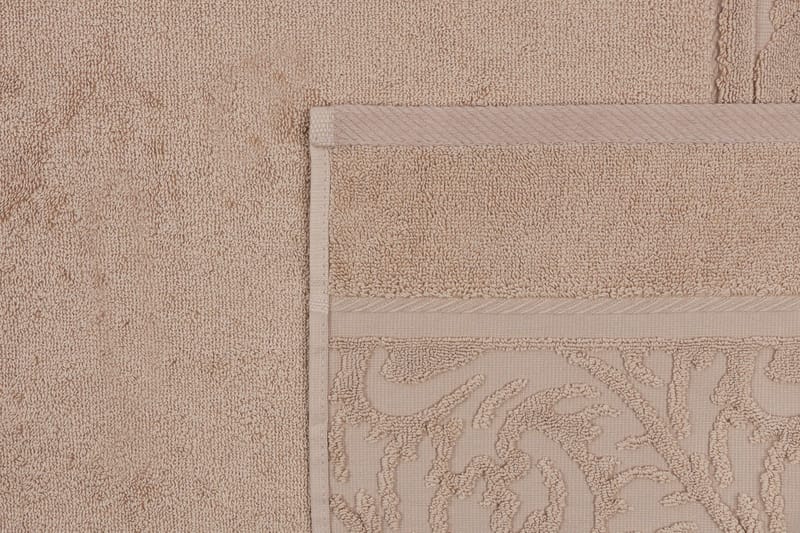 Hobby Badehåndklæde 70x140 cm 2-pak - Beige - Tekstiler - Badetekstiler - Badehåndklæder