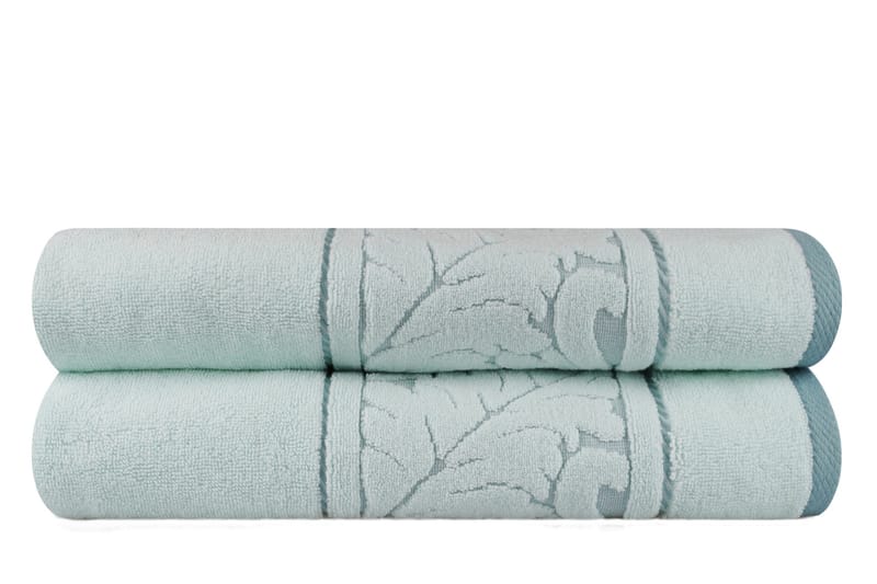 Hobby Badehåndklæde 70x140 cm 2-pak - Mint - Stort badelagen - Badehåndklæder - Strandhåndklæde & strandlagen