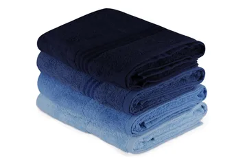 Hobby Badehåndklæde 70x140 cm 4-pak