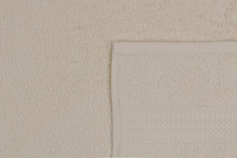Hobby Badehåndklæde 70x140 cm - Creme - Tekstiler - Badetekstiler - Badehåndklæder