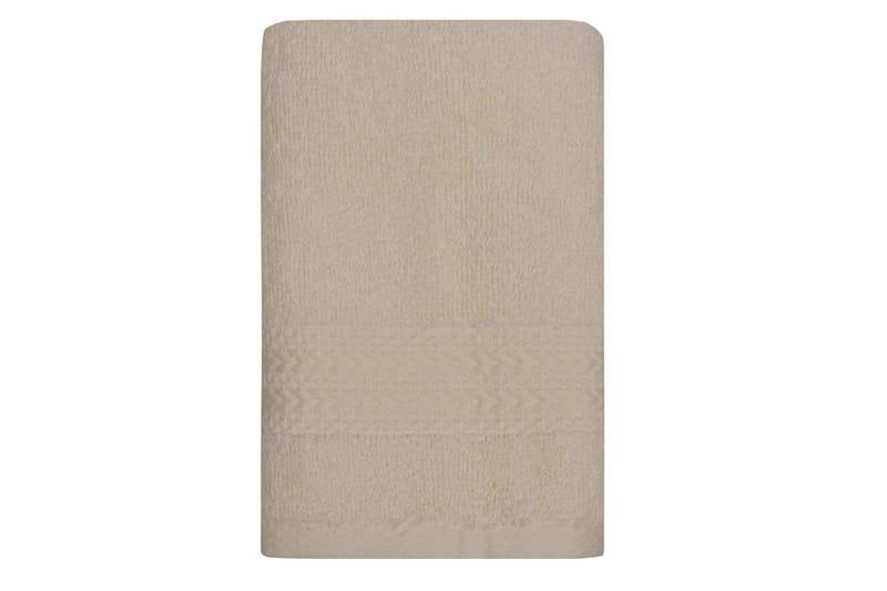 Hobby Badehåndklæde 70x140 cm - Creme - Tekstiler - Badetekstiler - Badehåndklæder