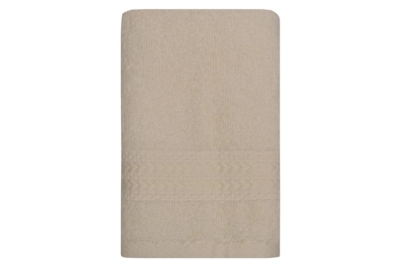 Hobby Badehåndklæde 70x140 cm - Creme - Tekstiler - Badetekstiler - Badehåndklæder