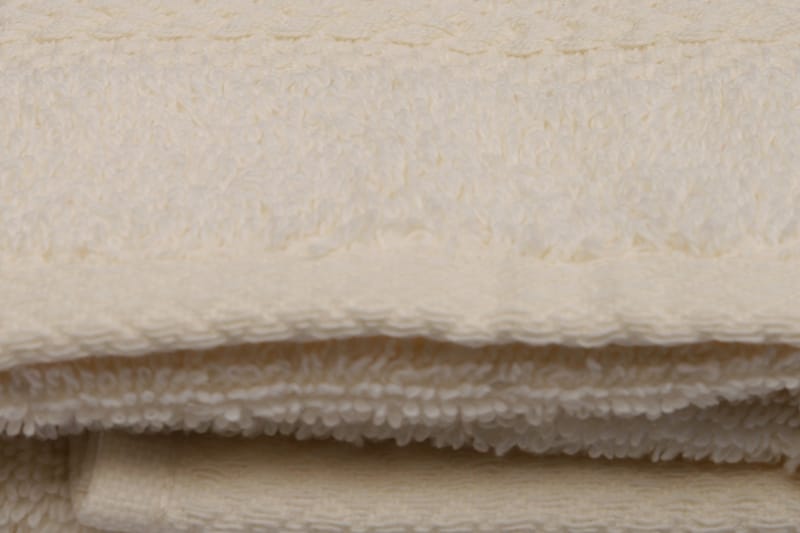 Hobby Badehåndklæde 70x140 cm - Creme - Tekstiler - Badetekstiler - Badehåndklæder