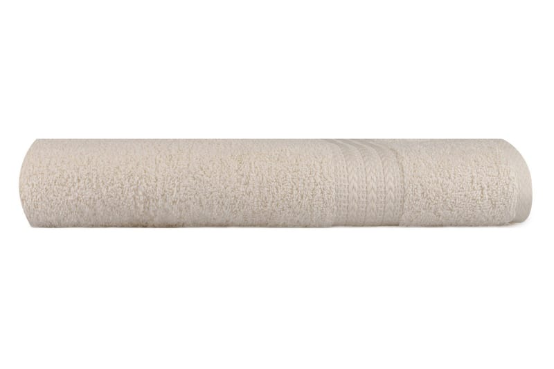 Hobby Badehåndklæde 70x140 cm - Creme - Tekstiler - Badetekstiler - Badehåndklæder