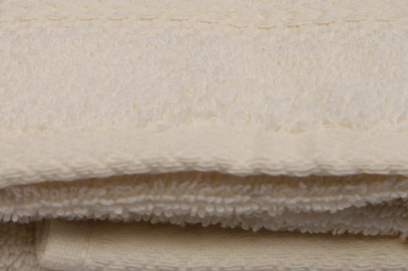 Hobby Badehåndklæde 70x140 cm - Creme - Tekstiler - Badetekstiler - Badehåndklæder