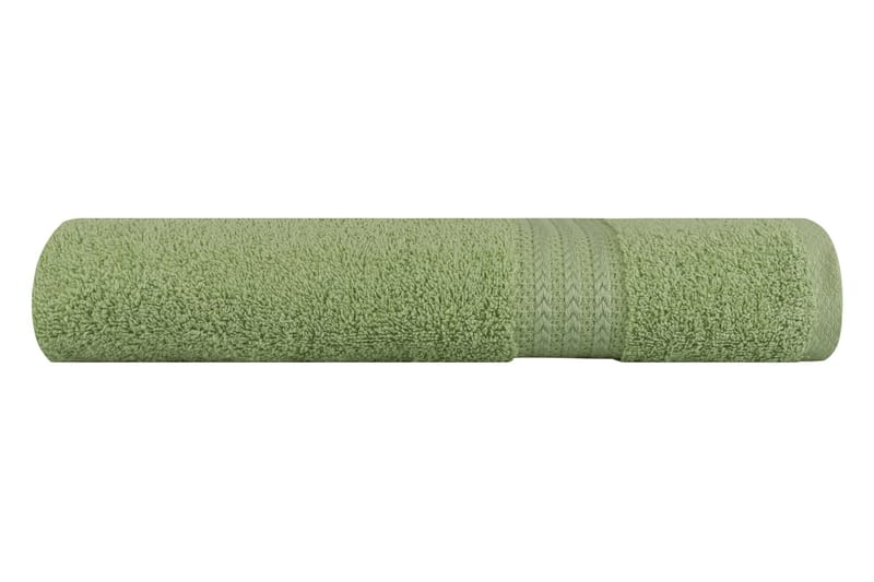 Hobby Badehåndklæde 70x140 cm - Grøn - Tekstiler - Badetekstiler - Badehåndklæder