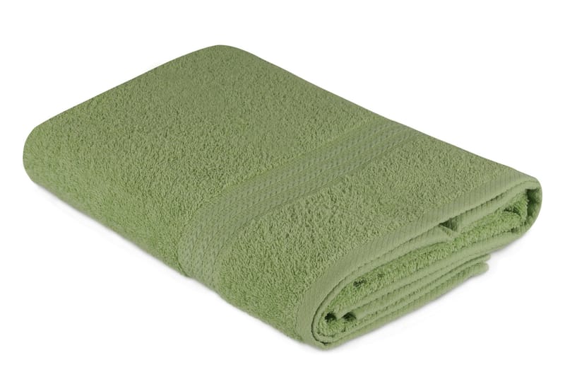 Hobby Badehåndklæde 70x140 cm - Grøn - Stort badelagen - Badehåndklæder - Strandhåndklæde & strandlagen
