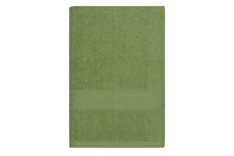 Hobby Badehåndklæde 70x140 cm - Grøn - Stort badelagen - Badehåndklæder - Strandhåndklæde & strandlagen