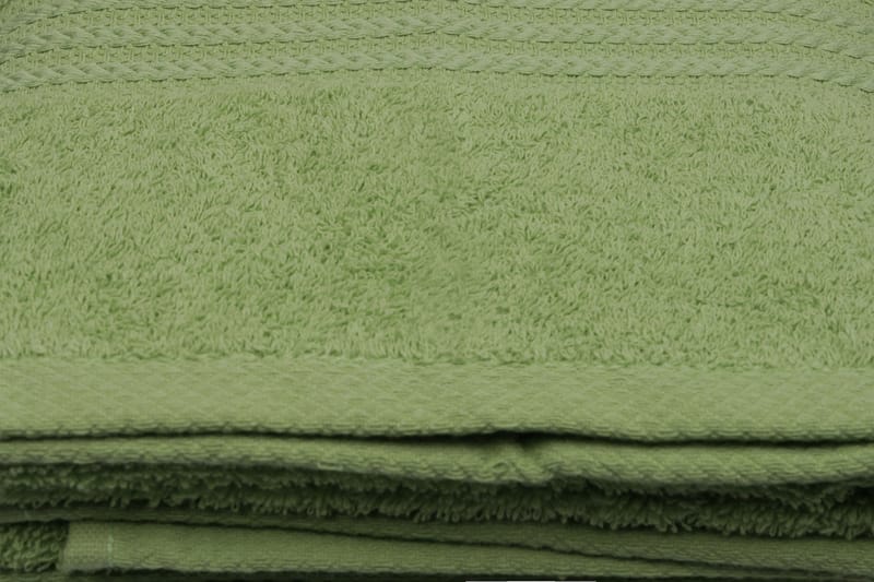 Hobby Badehåndklæde 70x140 cm - Grøn - Tekstiler - Badetekstiler - Badehåndklæder
