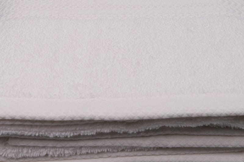 Hobby Badehåndklæde 70x140 cm - Hvid - Tekstiler - Badetekstiler - Badehåndklæder