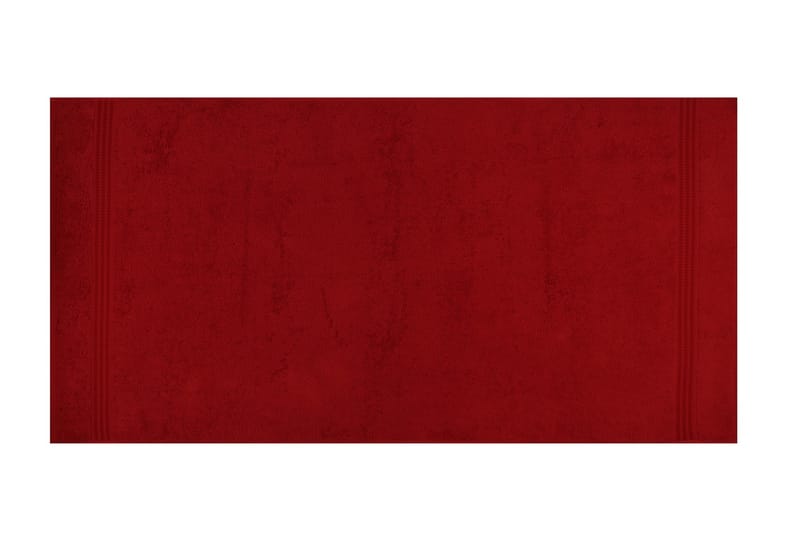 Hobby Badehåndklæde 70x140 cm - Rød - Tekstiler - Badetekstiler - Badehåndklæder