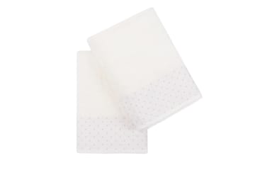 Landercost Badehåndklæde 2-pak - Beige/Creme - Tekstiler - Badetekstiler - Badehåndklæder