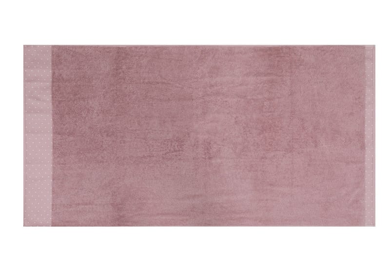 Landercost Badehåndklæde 2-pak - Rød/Hvid - Tekstiler - Badetekstiler - Badehåndklæder