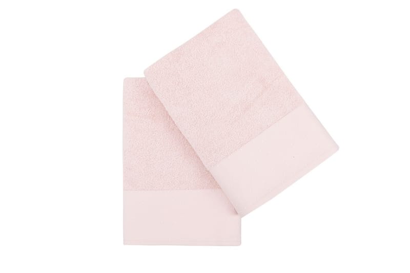 Landercost Badehåndklæde 2-pak - Hvid - Tekstiler - Badetekstiler - Badehåndklæder