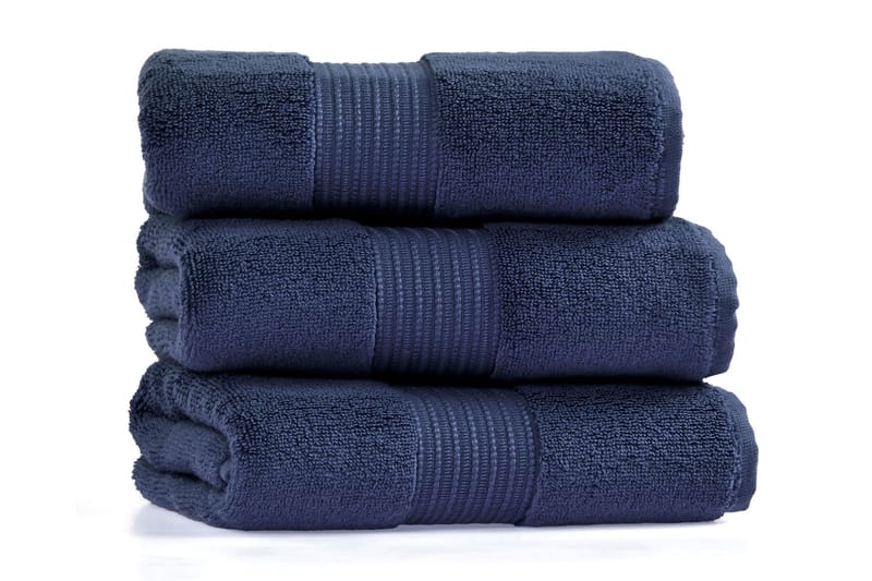 Morghyn Badehåndklæde - Blå - Badehåndklæder - Strandhåndklæde & strandlagen
