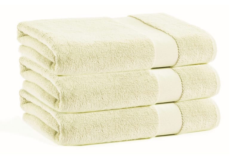 Morghyn Badehåndklæde - Creme - Tekstiler - Badetekstiler - Badehåndklæder