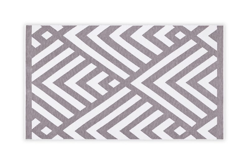 Morghyn Strandhåndklæde, Grå/Hvid