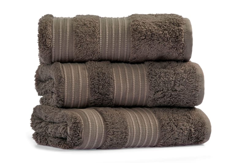 Morghyn Vaskeklud - Brun - Håndklæder