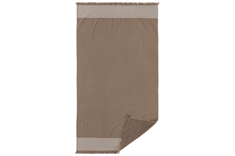 Strandbadelagen Horisont 80 x 160 cm, Brun