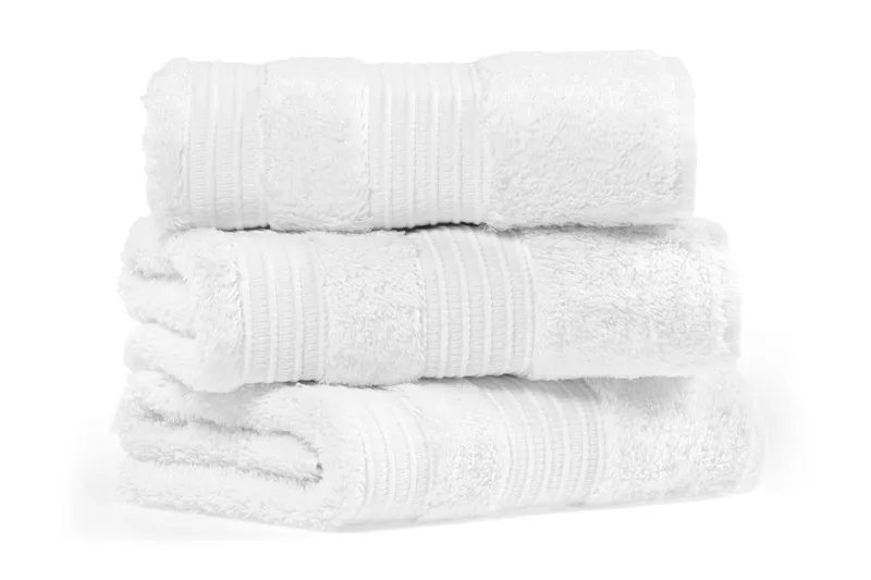 Morghyn Badehåndklæde - Hvid - Tekstiler - Badetekstiler - Håndklæder