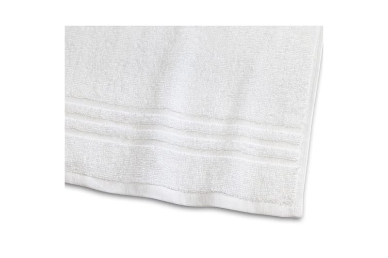 Badelagen Basis Frotté - Hvid - Tekstiler - Badetekstiler - Badehåndklæder