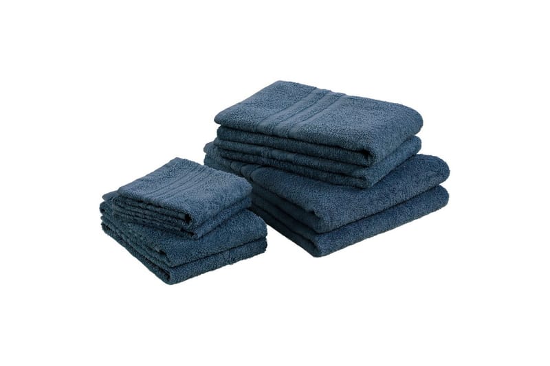 Badelagen Basis Frotté - Marineblå - Tekstiler - Badetekstiler - Badehåndklæder