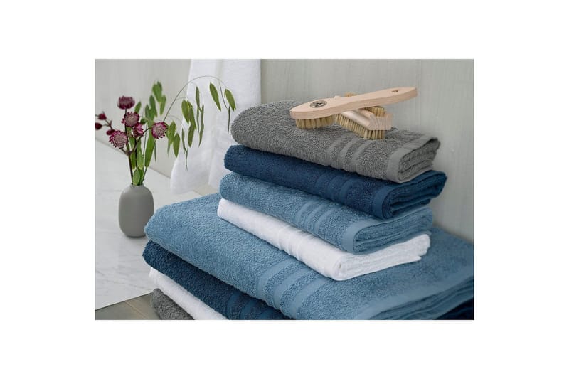 Badelagen Basis Frotté - Marineblå - Tekstiler - Badetekstiler - Badehåndklæder