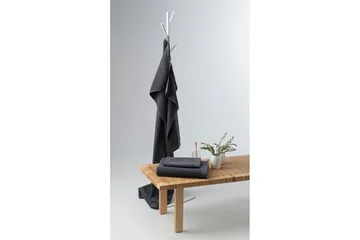 Badelagen Enzo Frotté 90 x 150 cm - Blå - Tekstiler - Badetekstiler - Håndklæder