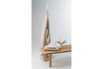 Badelagen Enzo Frotté 90 x 150 cm - Sand - Tekstiler - Badetekstiler - Håndklæder