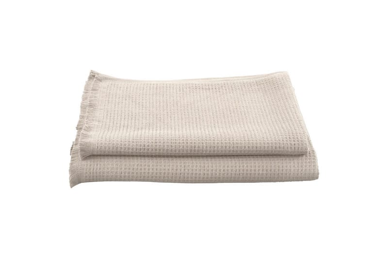 Badelagen Haze Frotté 90 x 150 cm - Sand - Tekstiler - Badetekstiler - Badehåndklæder