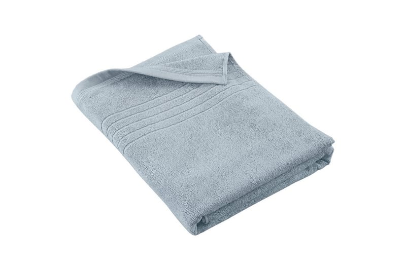 Badelagen Helle Frotté 90 x 150 cm - Blå - Tekstiler - Badetekstiler - Badehåndklæder