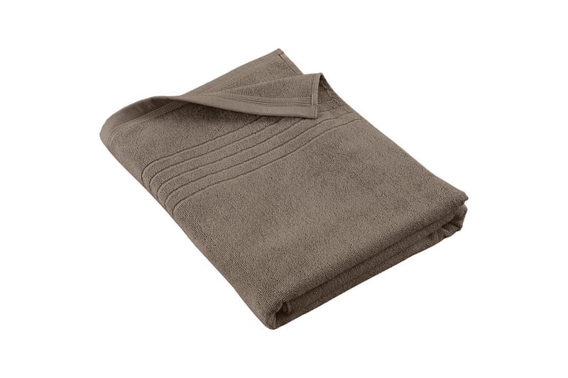 Badelagen Helle Frotté 90 x 150 cm - Brun - Tekstiler - Badetekstiler - Badehåndklæder